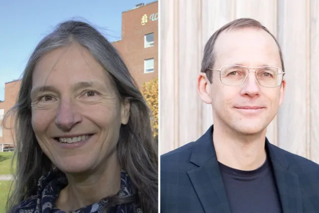 Sara Linse and Oskar Hansson. Photo. 