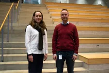 Sebastian Palmqvist and Isabelle Glans. Photo. 