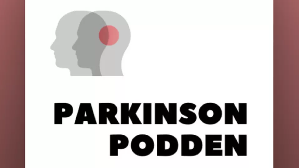 Parkinsonpoddens logga. Bild. 