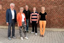 Tadeusz Wieloch, Carin Sjölund, Roger Olsson, Karsten Ruscher och Kerstin Beirup. Foto. 